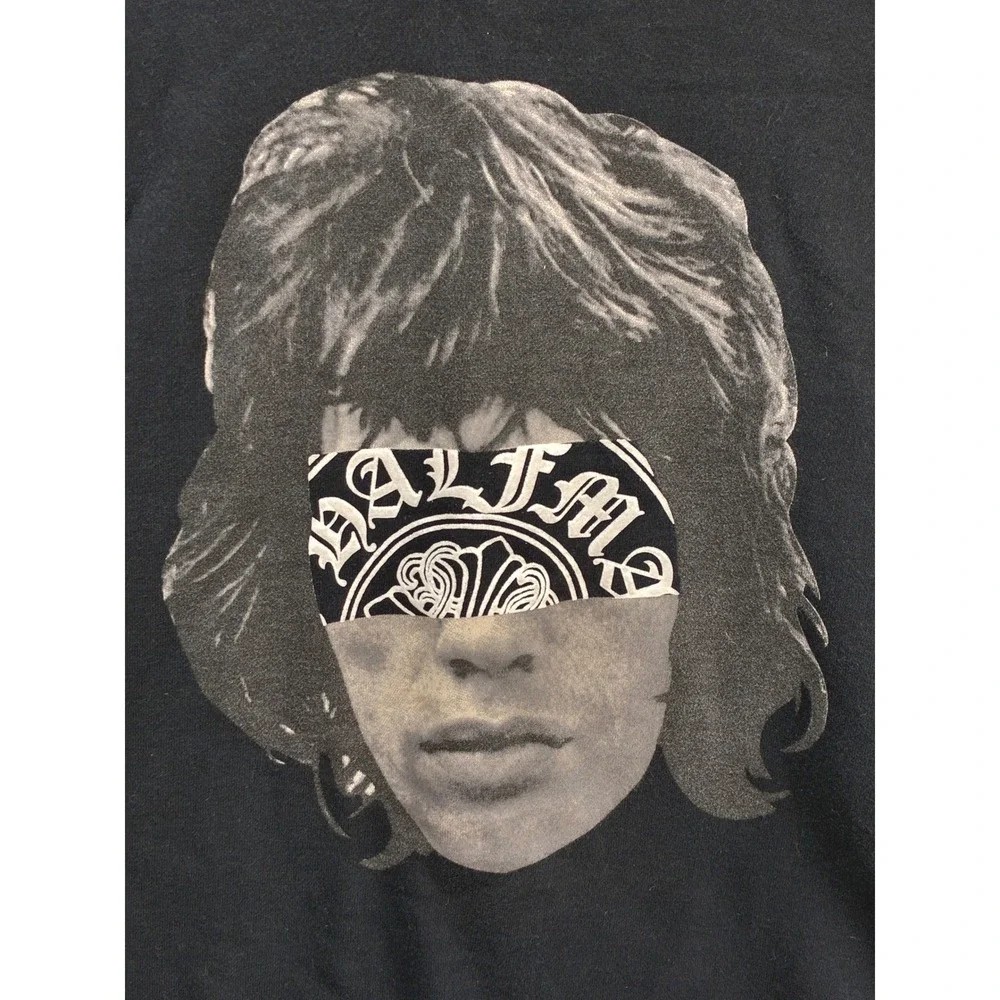 Halfman Bandana Graphic Crewneck Sweatshirt Mens L Black Streetwear Pullover